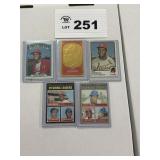 Vintage Bob Gibson baseball cards 60s 70s