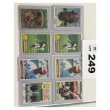 Lou Brock vintage baseball cards 70s 80s