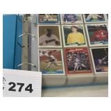 Large Binder Baseball Cards Misc years players