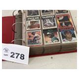 Large Binder Baseball Cards Misc years players