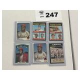 Vintage Bob Gibson baseball cards 70s