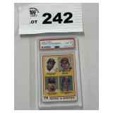 1978 Topps Rookie First baseman PSA 8
