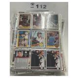 several pages of baseball cards HOF and Stars 7