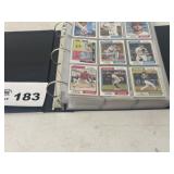Large Binder Baseball Cards Misc years players