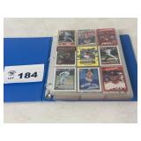 Large Binder Baseball Cards Misc years players