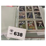 Large Binder Baseball Cards Misc years players