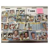75 various 1960s baseball cards