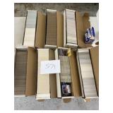 multiple boxes of baseball cards    mixed years