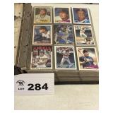 Large Binder Baseball Cards Misc years players