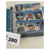 Large Binder Baseball Cards Misc years players