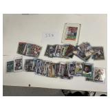 Large lot of football cards