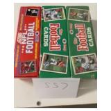 Vintage football sets cards