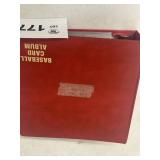 Large Binder Baseball Cards Misc years players