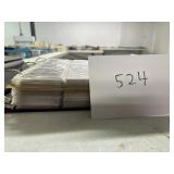 large binder of football cards