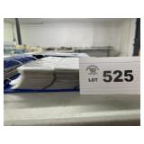 large binder of football cards