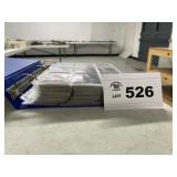 large binder of football cards