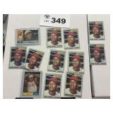 Vida Pinson vintage baseball cards 60s 70s