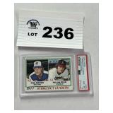 1978 Topps Nolan Ryan Strike out leaders Niekro