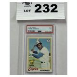 1978 Andrew Dawson Topps PSA Graded 7 HOF