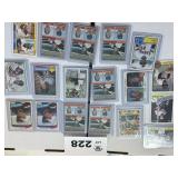 Rod Carew vintage baseball card lot