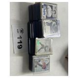 Large lot of Cards in Top Loaders HOF and Stars