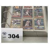Large Binder Baseball Cards Misc years players