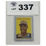 1958 TOPPS BASEBALL #420 VADA PINSON RC #420