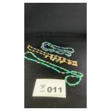 TURQUOISE, CRYSTAL NECKLACES 3
