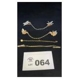 VINTAGE SWEATER CLIPS 4 ( butterfly needs