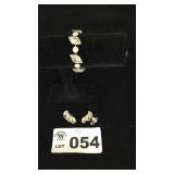 LADIES EARRING & BRACELET ENSEMBLE earring