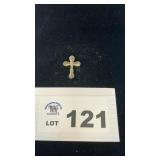 STERLING SILVER CROSS PENDANT
