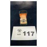 MENS UNITED STATES MARINE CORP STERLING SILVER