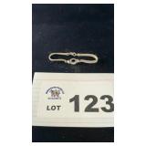 STERLING SILVER BRACELET W BLUE STONE