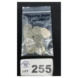 20 KENNEDY HALFS, 1971 - NEWER