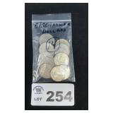 14 EISENHOWER DOLLARS