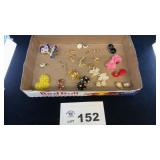 20 PAIRS VINTAGE EARRINGS