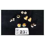 CLIP ON FASHION EARRINGS, ONE EXTRA