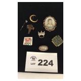 PINS, BROOCHES