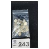 77 ROOSEVELT DIMES, 1946 - 1964