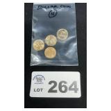 4 DOLLAR COINS