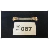 SPEIGEL WATCH BAND, STERLING SILVER EAGLE DESIGN