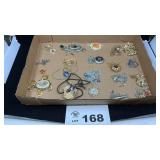 COSTUME JEWELRY NECKLACES. 20