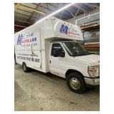 2012 FORD  E350 BOX VAN WITH LIFT GATE