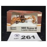 1/64 SCALE CASE 580 SUPER E LOADER BACKHOE