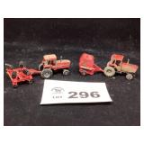 1/64 SCALE TRACTORS AND IMPLEMENTS