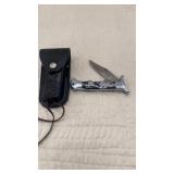 KNIFE WITH HARLEY DAVIDSON SHEATH