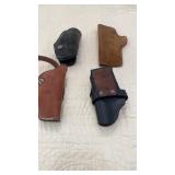 LEATHER PISTOL HOLSTERS