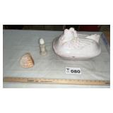 CHICKEN BOWL, PRECIOUS MOMENTS, SHELL