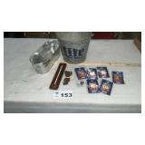 LITERALLY BUCKET, ROOSTER BUCKLE, CARDINALS P