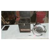 SKILSAW CIRCULAR SAW IN BLACK AND DECKER BOX